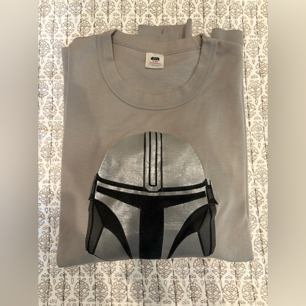 Star Wars Mandalorian 100% organic cotton Hanna Andersson oversized long sleeve